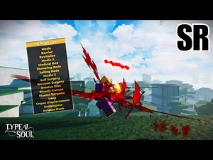 THE BEST SR MEDIC REWORK BUILD | Type Soul