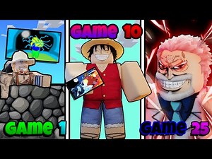 Playing 25 Roblox One Piece GAMES!! (Tier List) Part 1