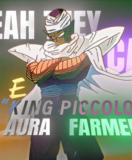 The Aura Farmer: Piccolo Edit from Dragon Ball Z