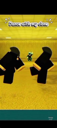 Dance with my clone XD || #roblox #beranda #dance