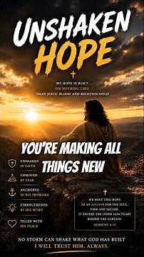 Christian Worship Songs | Unshaken Hope | Faith in Christ #jesus #song