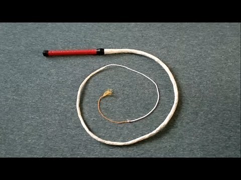 home made bull whip