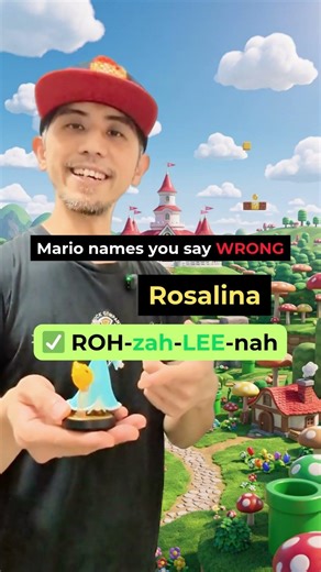 Mario Names You Say WRONG 🍄 #english