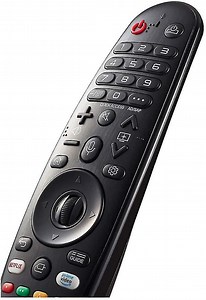 Télécommande LG Magic Remote compatible avec de nombreux modèles LG, raccourcis Netflix et Prime Video | Leroy Merlin
