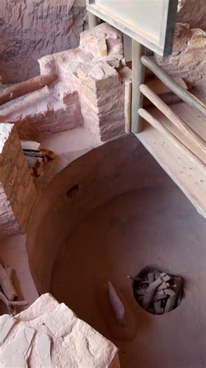 Travel: view from inside the cliff dwellings in Manitou Springs, CO
