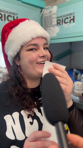 Christmas Song Lyric Singing Baker Girl