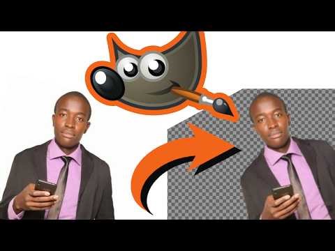 How to REMOVE Image Backgrounds In GIMP 👌