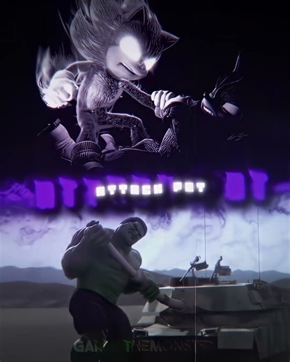 DARK SONIC VS HULK