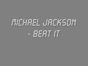 Michael Jackson - Beat It (With Lyrics + HQ Sound)