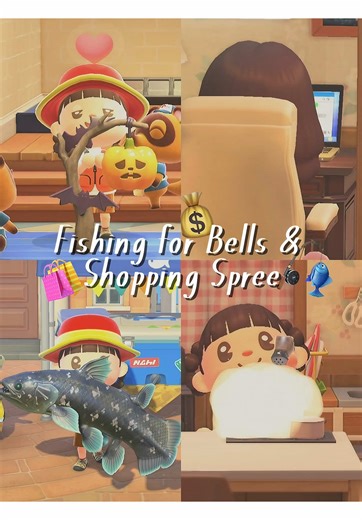 Fishing Tournament and Shopping Fun in Animal Crossing