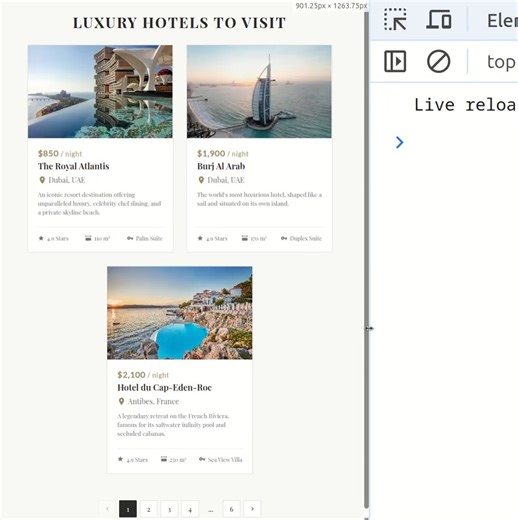 Code Adventure AH on Instagram: "Responsive pagination using HTML, CSS and JavaScript 🚀 Code in the comments 🧑‍💻 Follow me for more videos and codes: Code Adventure #html #htmlcss #htmlcssjs #html5 #htmlcss #htmlcsscoding #HTMLTemplate #htmltemplate #htmlDeveloper #htmlcssjavascript #htmlcode #htmlcsscoder #htmlcsscoding #htmlcsscourse #learn #developer #developerlife #developerslife #developerspace #developercommunity #DeveloperStudentClubs #program #programmer #programming #programmerslife�