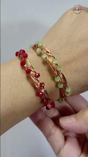 Braided bracelets - Free tutorial video link above the title #shortsvideo #bracelet