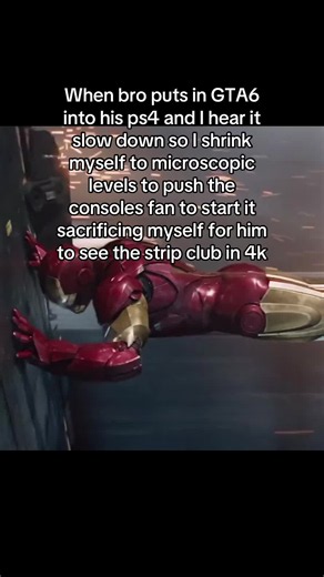 cinema🥹 #gta6 #fypシ #funny #meme #viral | iron man
