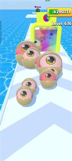 Eyeball Stack Game Level 616 | andriogamesplay | gamerzreina