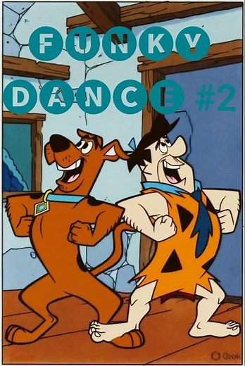 CHILDHOOD CARTOON NETWORK, Funky Dance #2: Scooby & Flintstones Join! 🕺 Groove! 🔥"