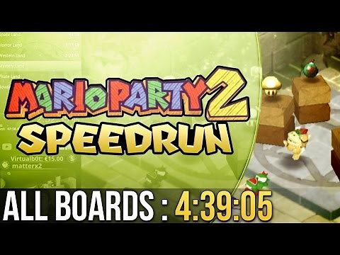 Mario Party 2 All Boards (Normal) Speedrun in 4:39:05