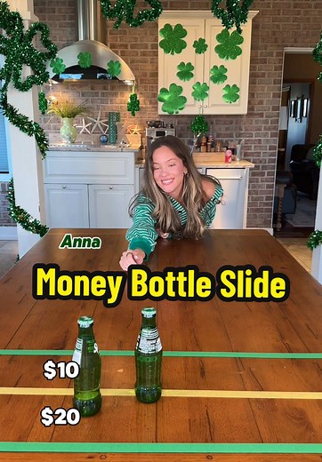 Green Bottle Slide Challenge: Family Fun Game Night