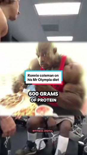 Ronnie Coleman's Intense Protein Diet Revealed