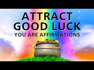 Attract GOOD LUCK - YOU ARE Affirmations (While You Sleep)