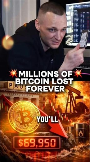Bitcoin lost supply shock #bitcoin #lostbtc #scarcity