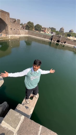 its_noman_37 on Instagram: "bijapur taj bawdi reality 💯 . . . #explore #trendingnow #fyp #reels #architecture"