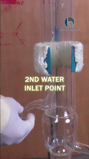 Glass Water Distiller Working | Lab Water Distillation Process Explained #glasswaterdistiller