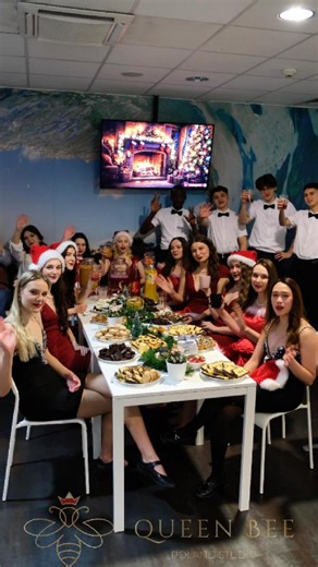 Queen Bee Poland on Instagram: "Queen Bee Poland Studio sends warm wishes to everyone and wishes you peace in your heart and true joy! There are many professions where people work during holidays, while others rest. On such a special day, our Queen Bee Studio is filled with a real family atmosphere, kindness, and care, because our bees are at work and the Studio operates 24/7. On important holidays, the Queen Bee Studio management stays together with the team, so every employee knows and feels t