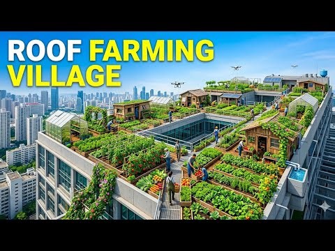 This Village Turned Every Roof into a Farm 😲 | Rooftop Farming Explained