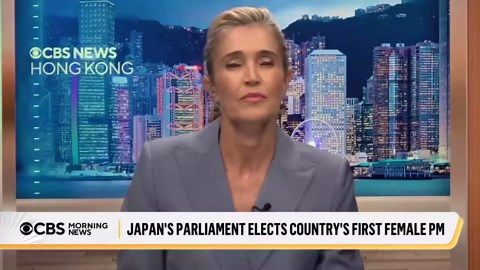 Sanae Takaichi becomes Japan's first female prime minister