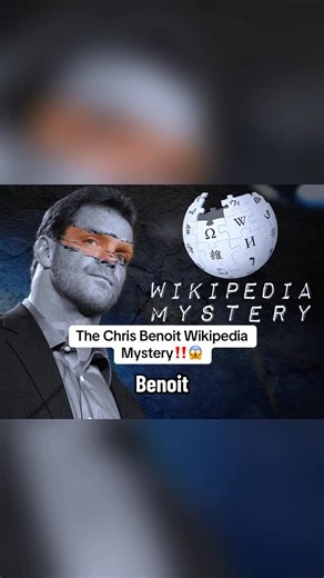 GO333 Clips | The Chris Benoit Wikipedia Mystery ‼️😱😨 #podcast #scary #truecrime #wwe #chrisbenoit | Instagram