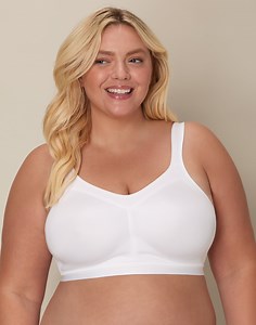 Playtex 18 Hour Wirefree Bra Active Breathable Comfort Seamless M frame Women's 4159 - Walmart.com