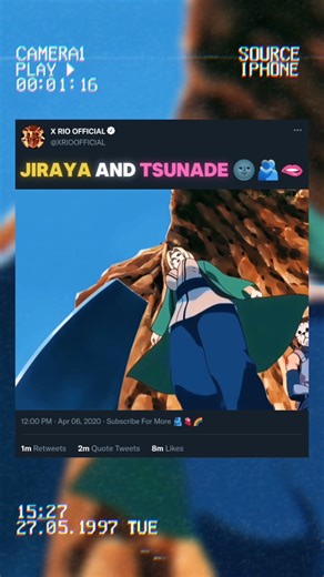 Jiraiya and Tsunade Love Story 🌚🫂🫦 | Naruto Shippuden Anime Edit