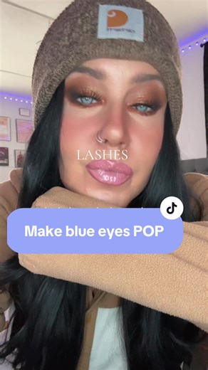 Make your blue eyes 👀 POP! A quick little tutorial. @Makeup By Mario @ColourPop Cosmetics @ArdellBeauty lashes @elfcosmetics @wetnwildbeauty