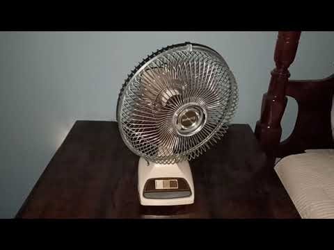 9" Galaxy Oscillating Table Fan & Iliving high velocity fan startups