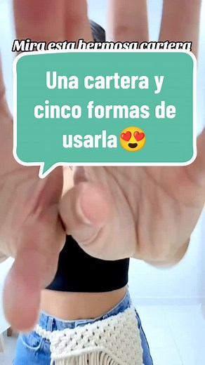 Está hermosa cartera de macramé y cinco formas de usarla 🥰😍 #paratiiiiiiiiiiiiiiiiiiiiiiiiiiiiiii #peru🇵🇪 #macramelove #manualidades #creatividad