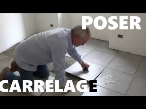 COMMENT POSE DU CARRELAGE. Processus complet