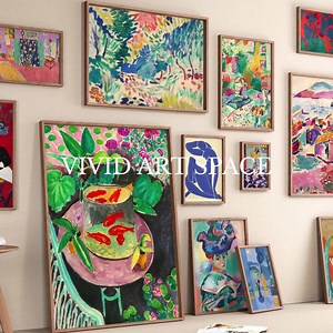 12 Henri Matisse Select Prints | Eclectic Gallery Wall Set | Exhibition Bundle | Modern Painting Digital Download | Printable Wall Art - Etsy