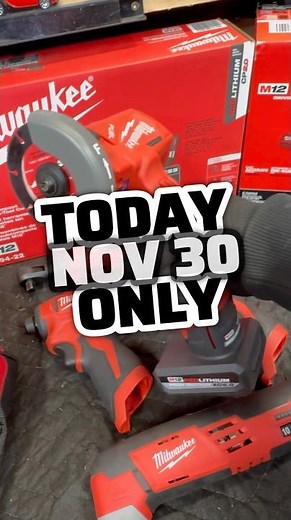 Milwaukee and DeWalt Price Drops Today!