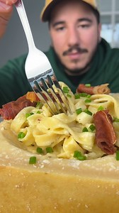 88K views · 979 reactions | Massive Cheese Pasta Bowl 燎 #cheese #cheeselover #cheesewheel #cheesewheelpasta #parmesan #parmigiano #parmesancheese #parmigianoreggiano #pasta #pastanight #pastalover #pastarecipe #carbonara #carbonarapasta | Chef Cuso | Facebook