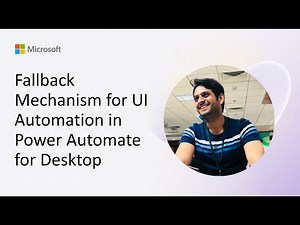 Fallback Mechanism for UI Automation in Power Automate for Desktop