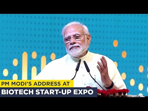 PM Modi's address at Biotech Start-up Expo