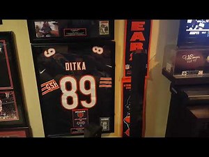 The Chicago Bears Man Cave