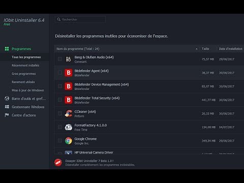IObit Uninstaller: Uninstall your software cleanly