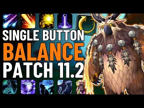 One Button Balance Druid Guide | Single-Button DPS in WoW Patch 11.2