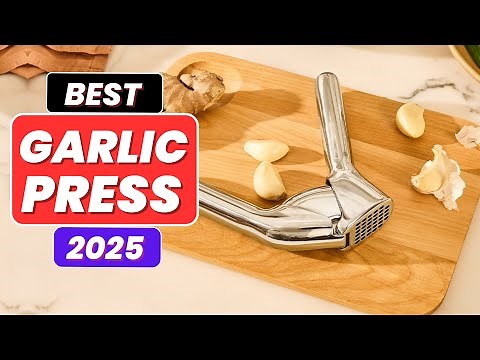 Top 5 Best Garlic Presses in 2025 – Ultimate Kitchen Gadget Guide! 🧄✨