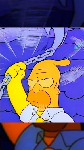 HOMER STEALS THE GIANT'S DONUT!? #simpsons