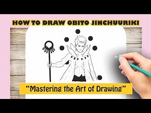 How To Draw Obito Jinchuuriki