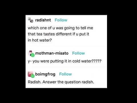 Tea Taste DIFFERENT in Hot Water?! #youtube #comedy