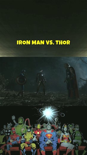 Multiverso AVG on Instagram: "IRON MAN vs. THOR 💥⚡ Síguenos para más del multiverso. 🎬 #multiversoavg #marvel #avengers #ironman #thor"