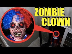 A ZOMBIE CLOWN INVADED OUR HOUSE!! (intense)